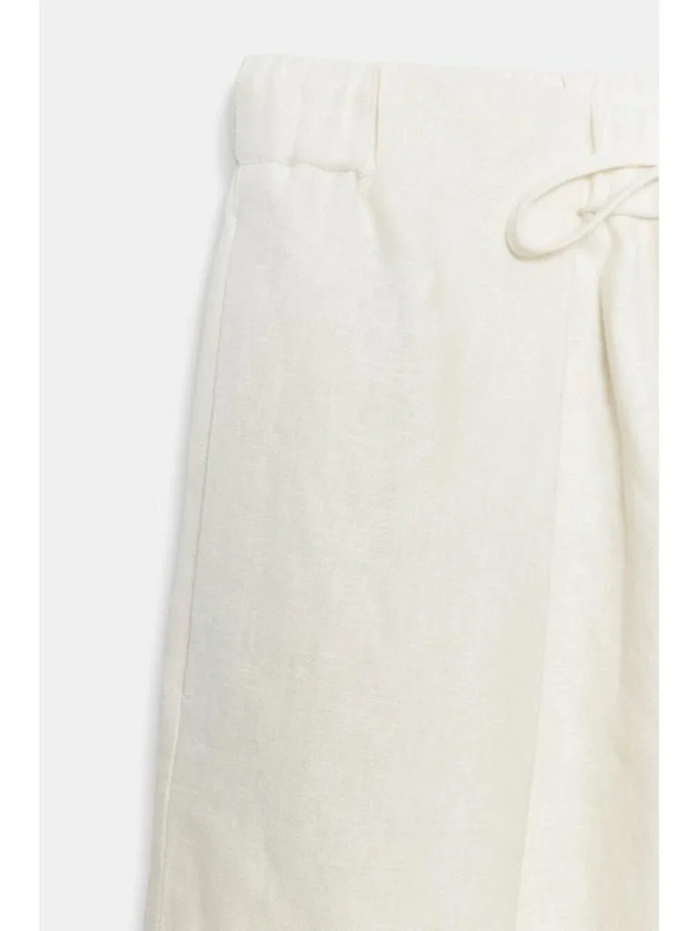 ZARA 100% LINEN PLEATED PANTS ZW COLLECTION